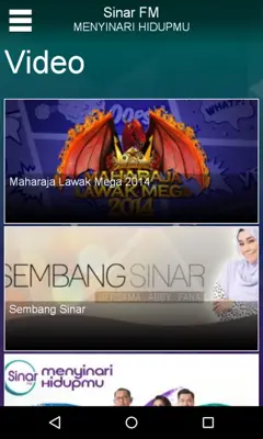 SINAR android App screenshot 1